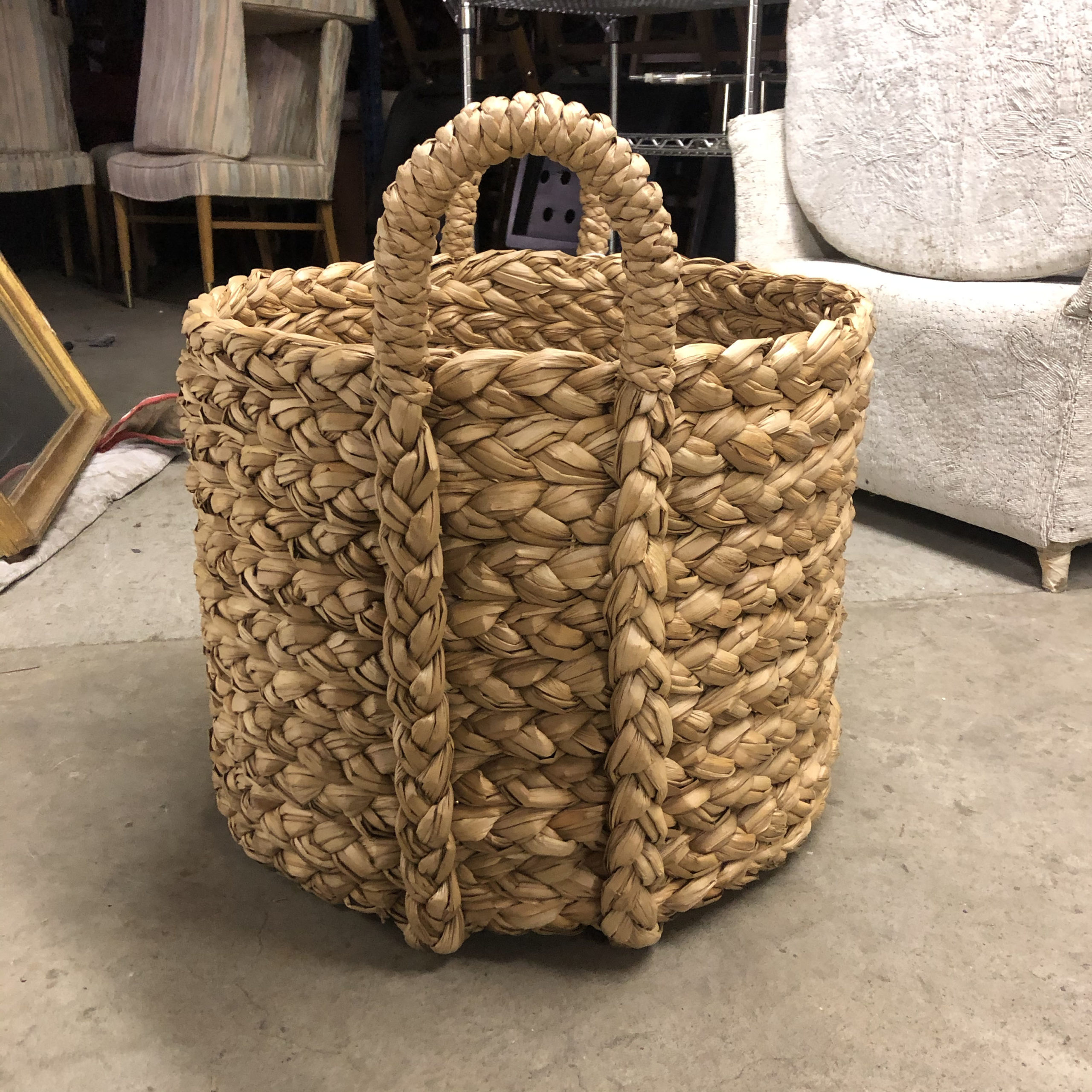 Wick Design Braided Wicker Basket - Wick Design